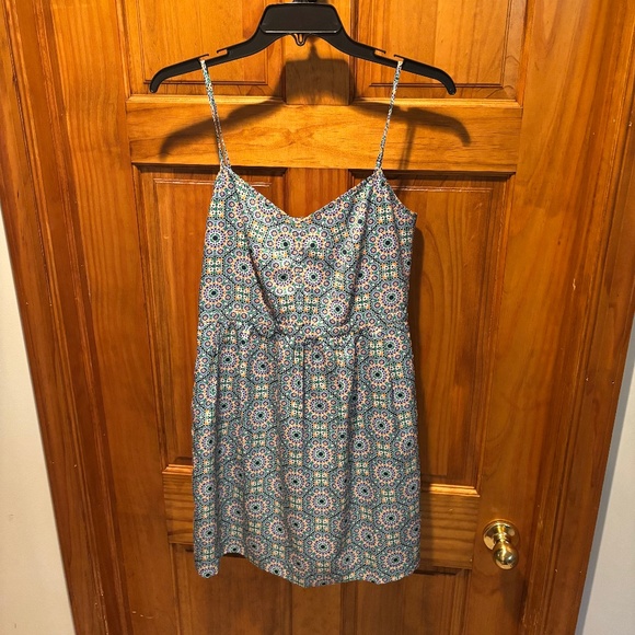 J. Crew Printed Factory Seaside Cami Dress Size 4 - Picture 2 of 8